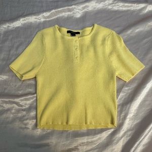Crop Yellow Top